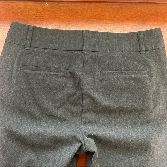 Loft Charcoal gray four pocket Women's Cropped Pants size 8 - Picture 3 of 16